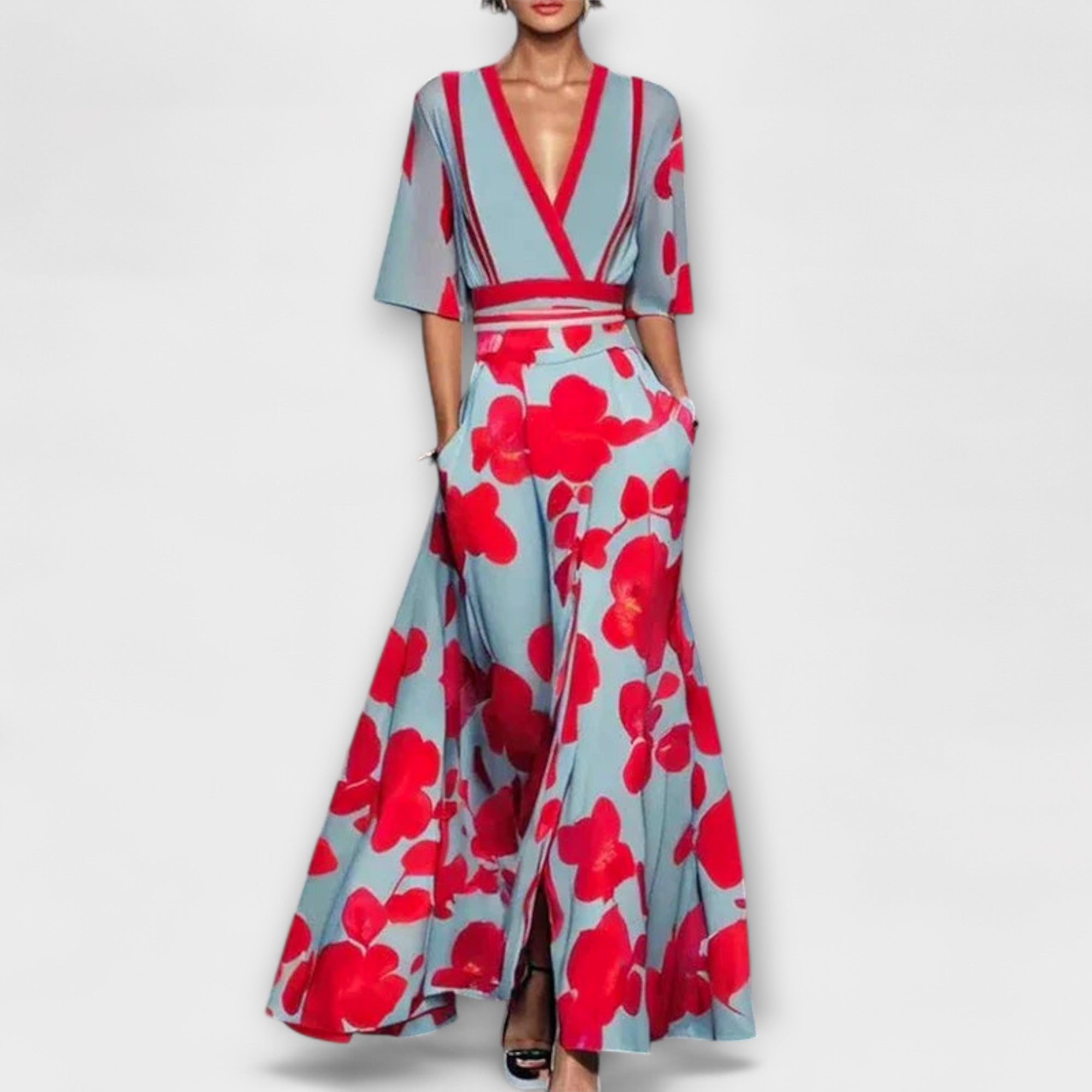 Alma - Elegant Dress with Sleeves