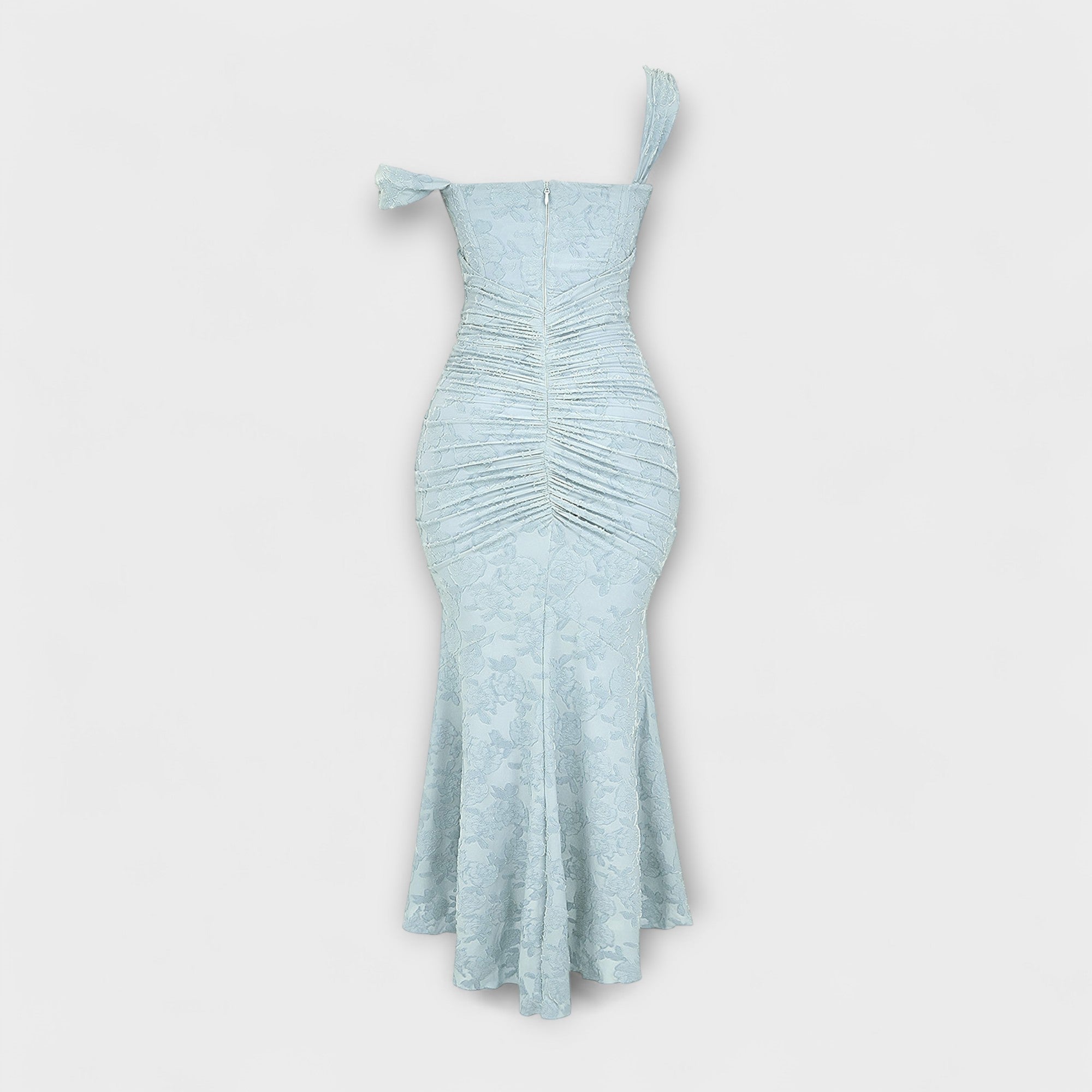Renske - Long dress with an elegant and sophisticated bodice