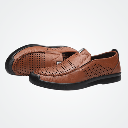Men's Leather Moccasins Milan Verno
