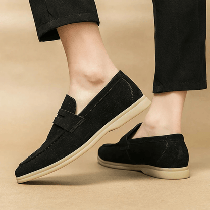 Leather Moccasin Loafer for Men Liverpool Verno