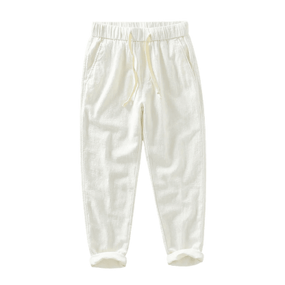 Men's Linen Trousers Rovino Verno