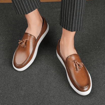 Men's Leather Moccasin Toulouse Verno