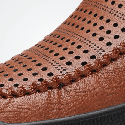 Men's Leather Moccasins Milan Verno