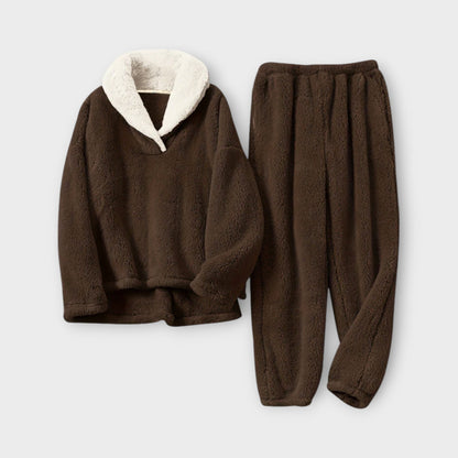Mia Flannel Loungewear Set